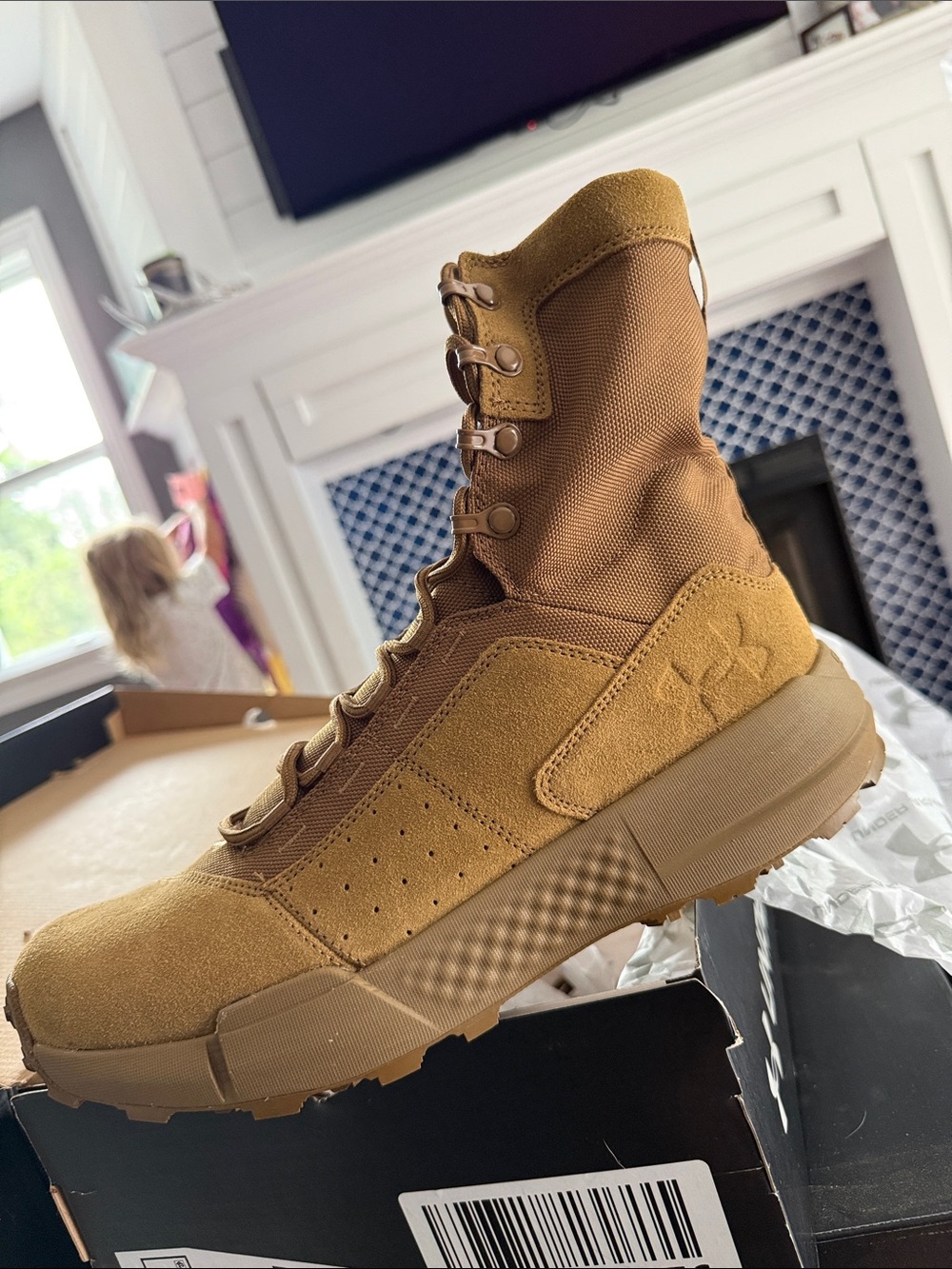 Under Armour Coyote Brown Tactical Boot